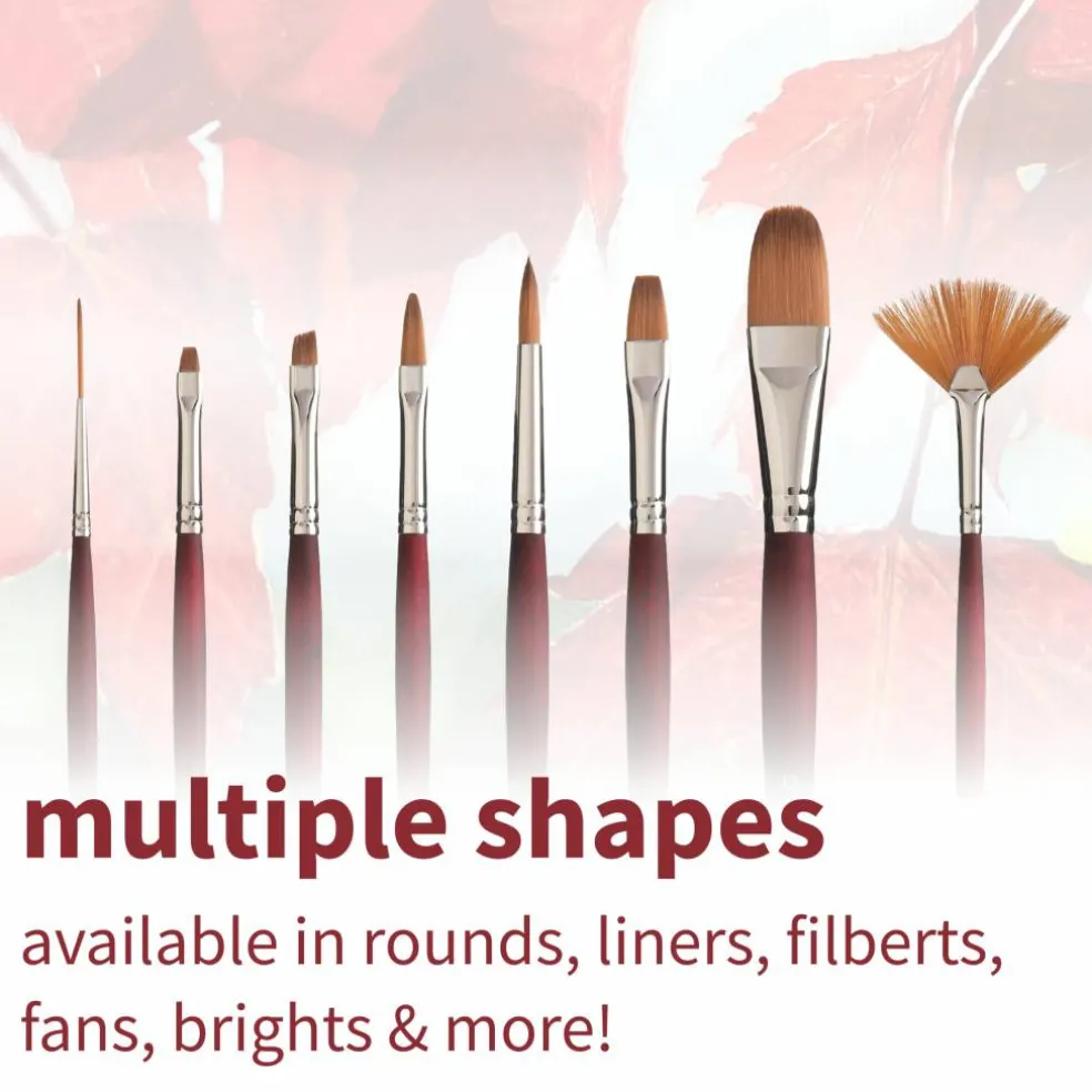 Princeton™ Velvetouch™ Mixed Media Short Handle Petals Brush