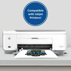 Printworks Dark T-Shirt Transfers for Inkjet Printers, 20 Sheets, 8 ½” x 11” (00545-1)