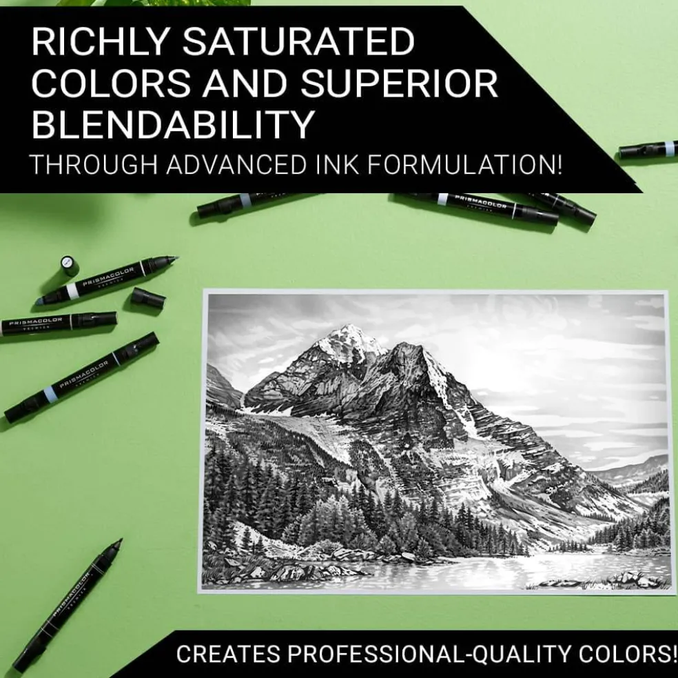 Prismacolor® Premier® Cool Grey Dual-Ended Art Markers, 12ct.