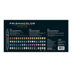 Prismacolor® Premier® Dual-Ended 72 Color Sunflower Box Art Marker Set