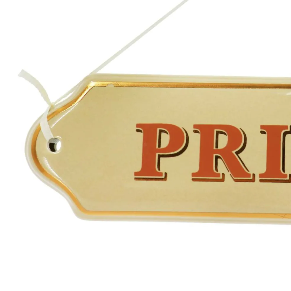 8.5" Privé Ceramic Wall Décor by Ashland®