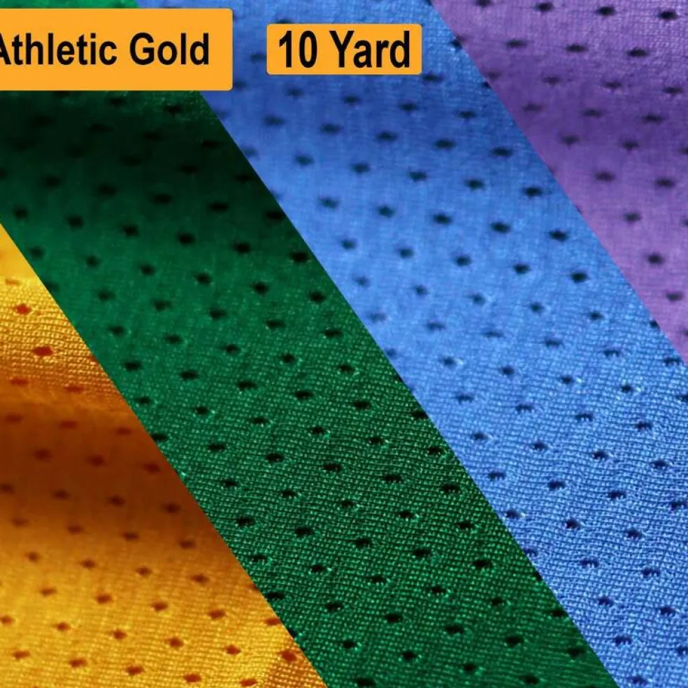 Pro Brite Mesh Fabric 100% Polyester, Breathable Activewear Mesh for Sports & Fashion Projects 58/60" Wide