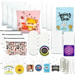 ProSub Sublimation Blank Set for Epson & Sawgrass - 50pc
