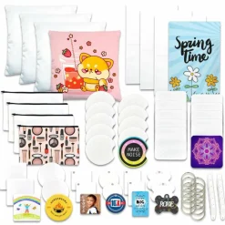ProSub Sublimation Blank Set for Epson & Sawgrass - 50pc