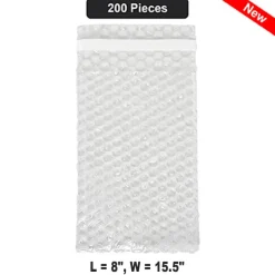 Protective Air Bubble Bags 8" x 15.5"