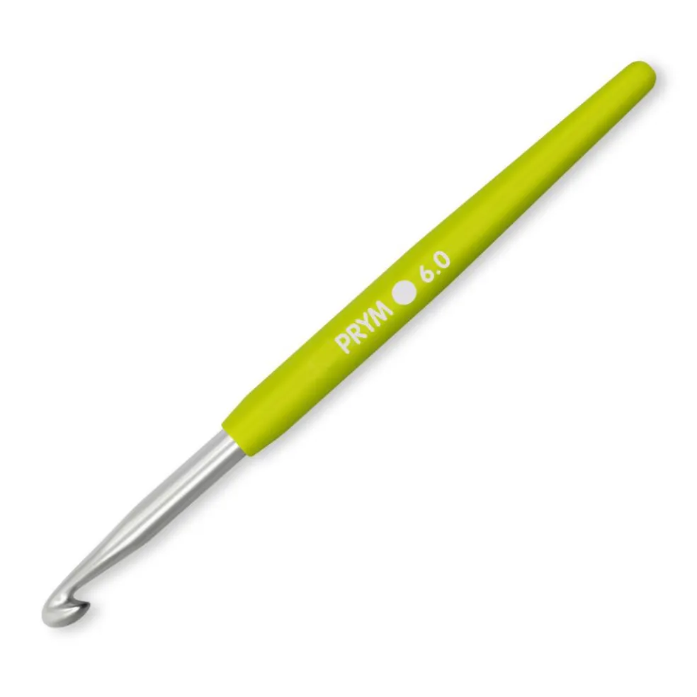 Prym® Soft Grip Aluminum Crochet Hook Set, A-J