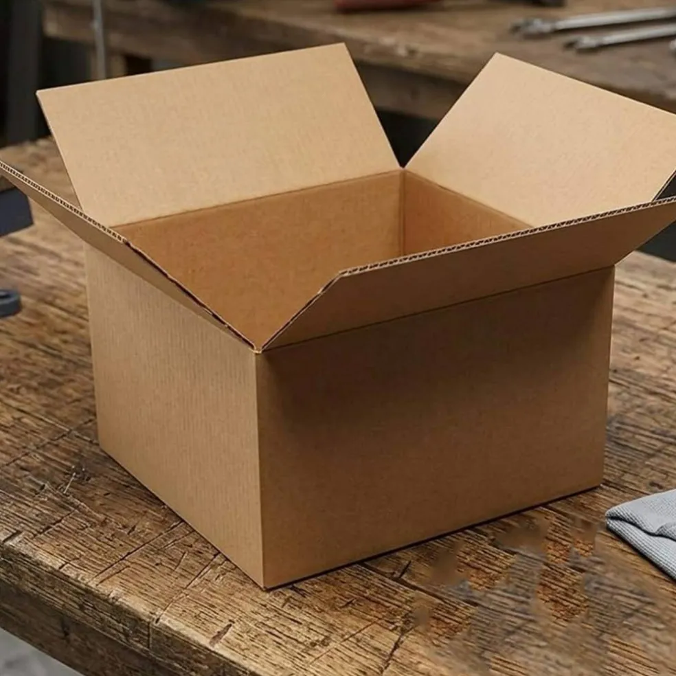 25 Psc Corrugated Shipping Boxes Durable Kraft Case 16 x 12 x 10 Inch
