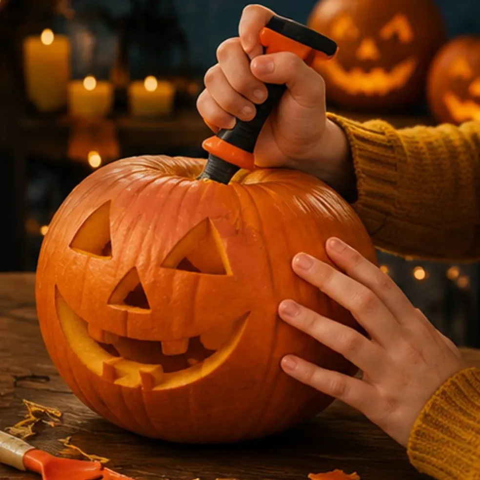 Pumpkin Carving Set with Etching Kit