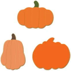 Pumpkin Cookie Cutter 3 Pc Set, CookieCutter.com, Tin Plated Steel, Handmade in the USA