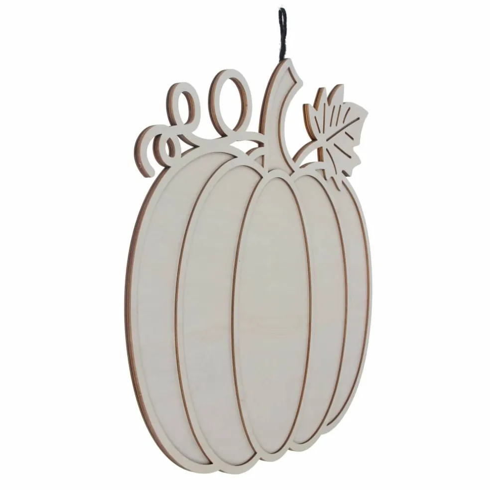 15.5" Pumpkin DIY Wood Plaque by Make Market®