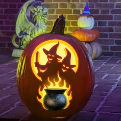Pumpkin Masters® Wicked Cauldron Complete Carving & Lighting Kit