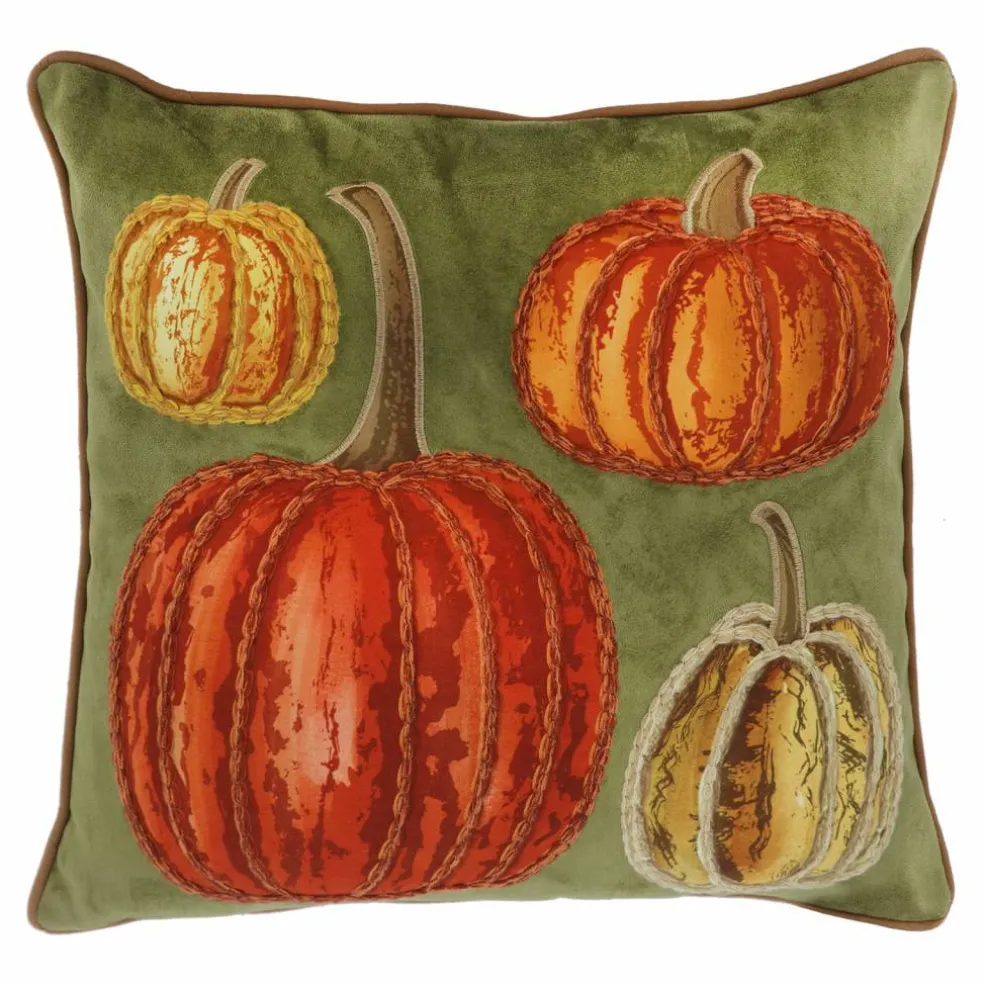18" Pumpkin Quartet Pillow by Ashland®