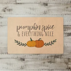 Pumpkin Spice & Everything Nice Floor Mat