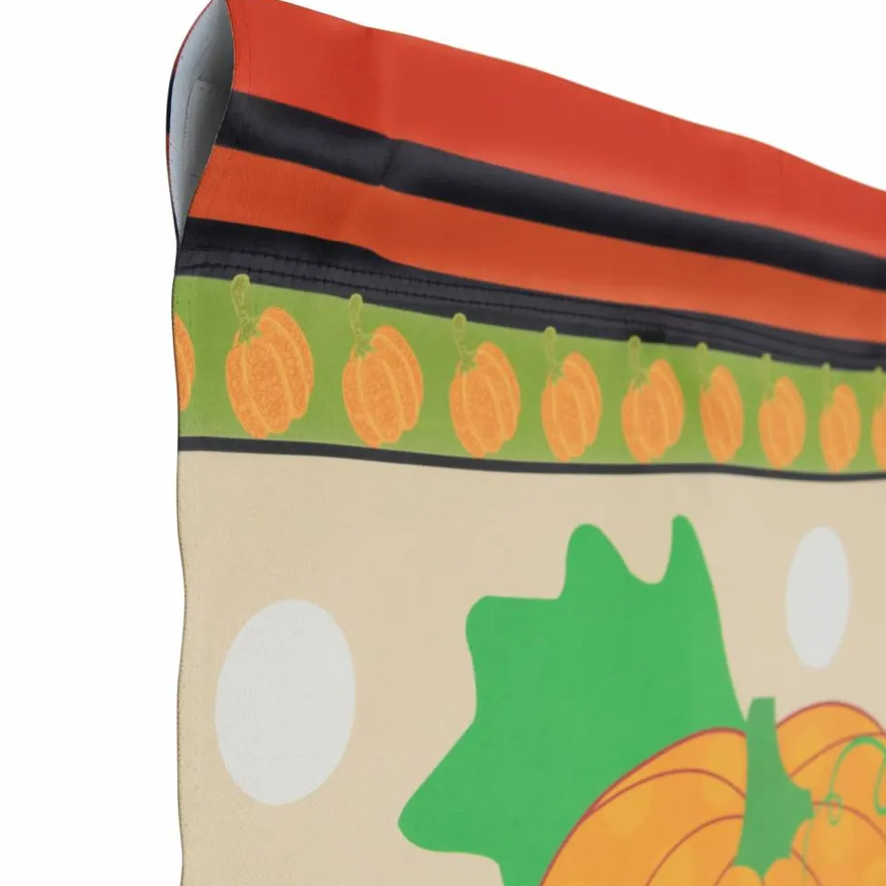 40" Pumpkins & Sunflowers Autumn Harvest Garden Flag