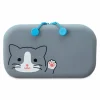 PuniLabo Zipper Pouch - Gray Cat