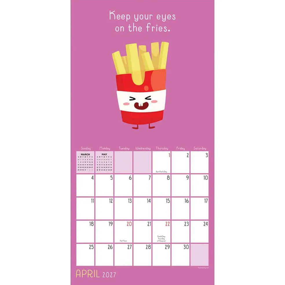 2027 Puns Mini Calendar