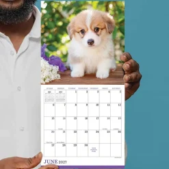 2027 Puppies Mini Calendar