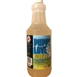 Puppy Love Bubbles™ Peanut Butter Scented Bubbles for Dogs Refill Bottle, 32oz.