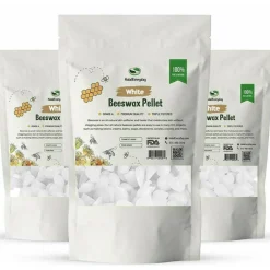 100% Pure White Organic Beeswax Pellets