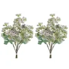 15.25" Purple Angelica Floral Bundles, 2ct.