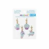 Purple & Blue Glitter Sea Life Charms, 4ct. by Creatology™
