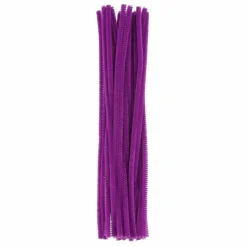 Purple Chenille Pipe Cleaners, 25ct. by Creatology™