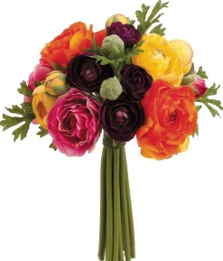 Purple & Orange Ranunculus Bouquet