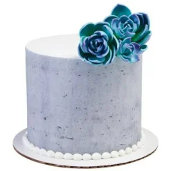 Purple Succulents Gum Paste Flowers