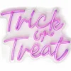 15" Purple Trick or Treat USB Lighted Neon Sign by Ashland®