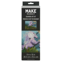 Purple Unicorn Diamond Art Kit by Make Market®