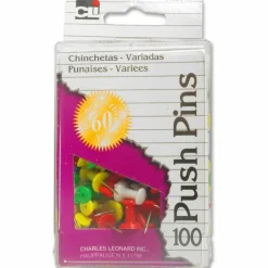 Push Pins (Assorted Colors)