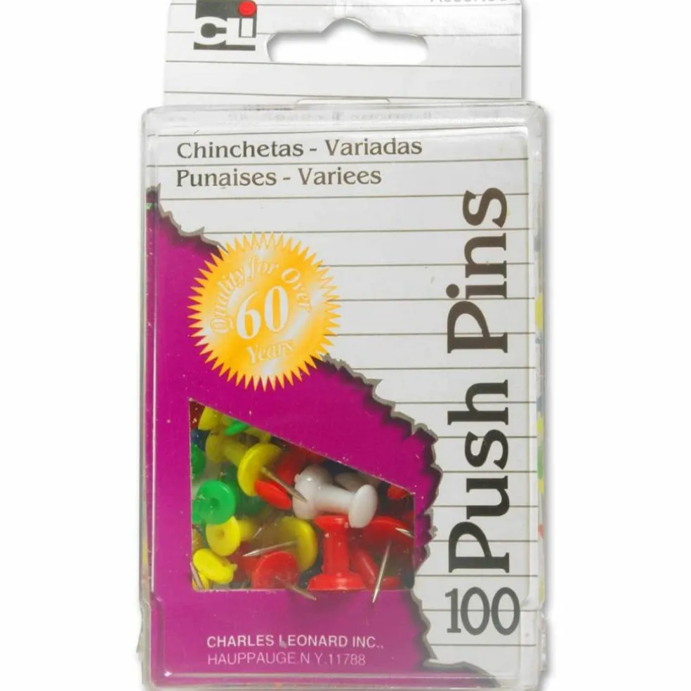 Push Pins (Assorted Colors)
