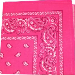 Qraftsy Neon Colors Paisley Bandana - Cotton - Available in 1 Pack or 3 Pack