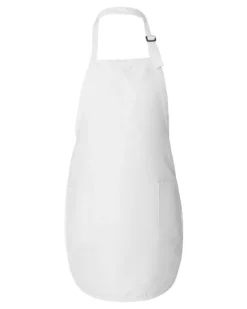 Q-Tees Full Length Apron with Pockets Premium Free Shipping