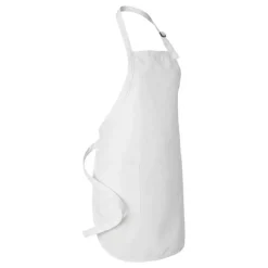 Q-Tees Full-Length Apron with Pocket, Craft Ideal for Cooking Chef Apron
