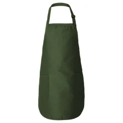 Q-Tees Full-Length Apron with Pocket, Craft Ideal for Cooking Chef Apron