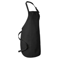 Q-Tees Full-Length Apron with Pocket, Craft Ideal for Cooking Chef Apron