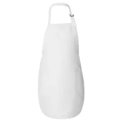 Q-Tees Full-Length Apron with Pocket, Craft Ideal for Cooking Chef Apron