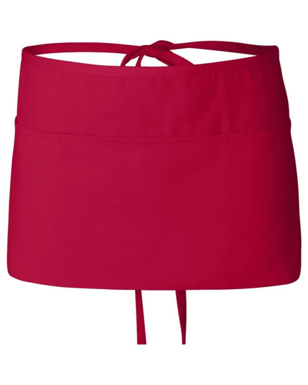 Q-Tees Waist Apron with Three front Pouch Pocket Free Shipping