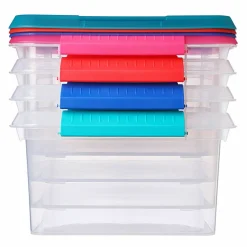 14.5qt. Storage Bins with Lids, 4ct. by Simply Tidy™