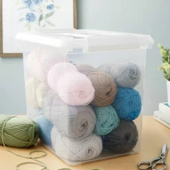 26qt. Storage Bin with Lid by Simply Tidy™