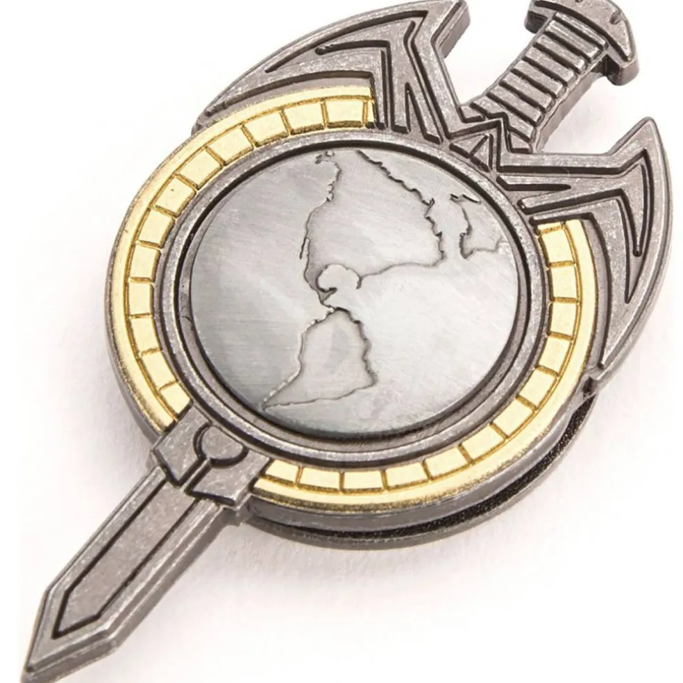 Quantum Mechanix Star Trek: TNG Mirror Universe Magnetic Insignia Badge