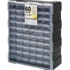 Quantum Storage Systems® Black & Gray 60-Drawer Cabinet