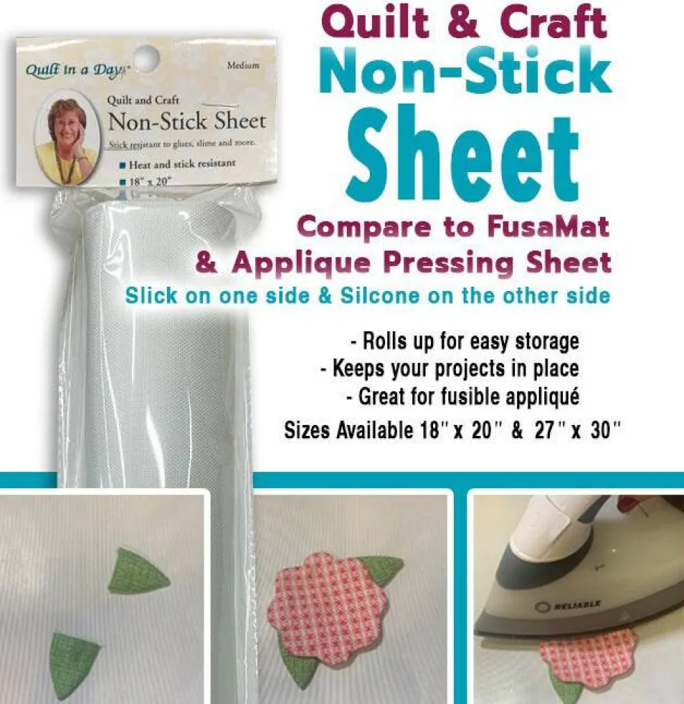 Quilt in a Day 18x20 Quilt & Craft Non-Stick Pressing Sheet - Medium