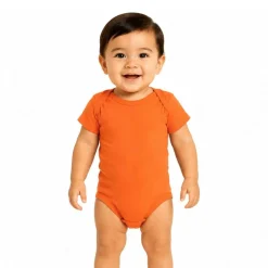 Rabbit Skins Infant Baby Rib Bodysuit Short Sleeve Free Shipping