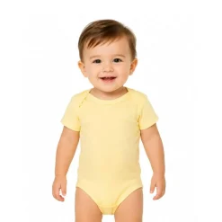 Rabbit Skins Infant Baby Rib Bodysuit Short Sleeve Free Shipping
