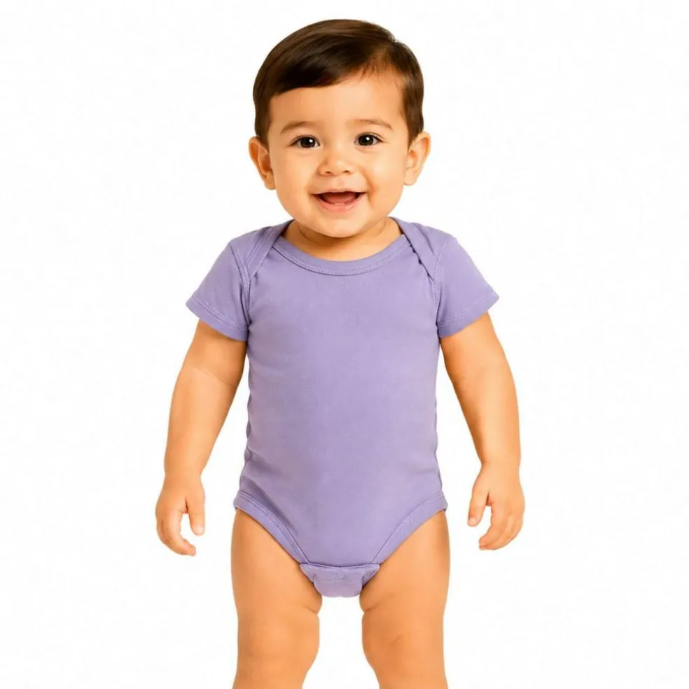 Rabbit Skins Infant Baby Rib Bodysuit Short Sleeve Free Shipping