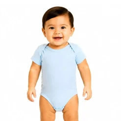 Rabbit Skins Infant Baby Rib Bodysuit Short Sleeve Free Shipping