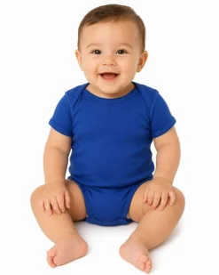 Rabbit Skins Infant Baby Rib Cotton Bodysuit Free Shipping