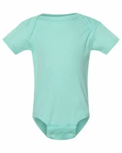 Rabbit Skins Infant Baby Rib Short Sleeve Bodysuit Free Shipping